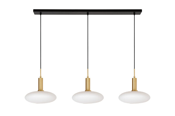 Lucide SINGALA - Hanglamp - 3xE27 - Mat Goud / Messing