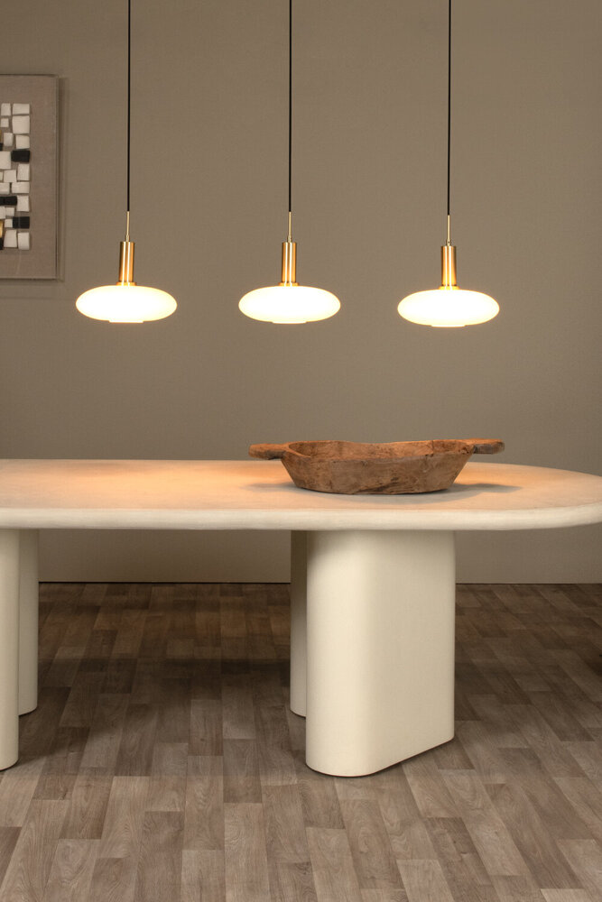 Lucide SINGALA - Hanglamp - 3xE27 - Mat Goud / Messing