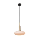 Lucide SINGALA - Hanglamp - Ø 30 cm - 1xE27 - Mat Goud / Messing
