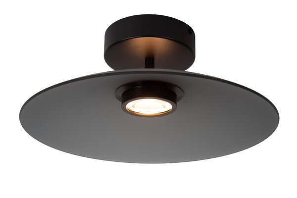 Lucide MENGA - Plafonnière - Ø 40 cm - LED Dimb. - 1x11W 2700K - Fumé - Premium Lucide MENGA - Plafonnière - Ø 40 cm - LED Dimb. - 1x11W 2700K - Fumé - Premium