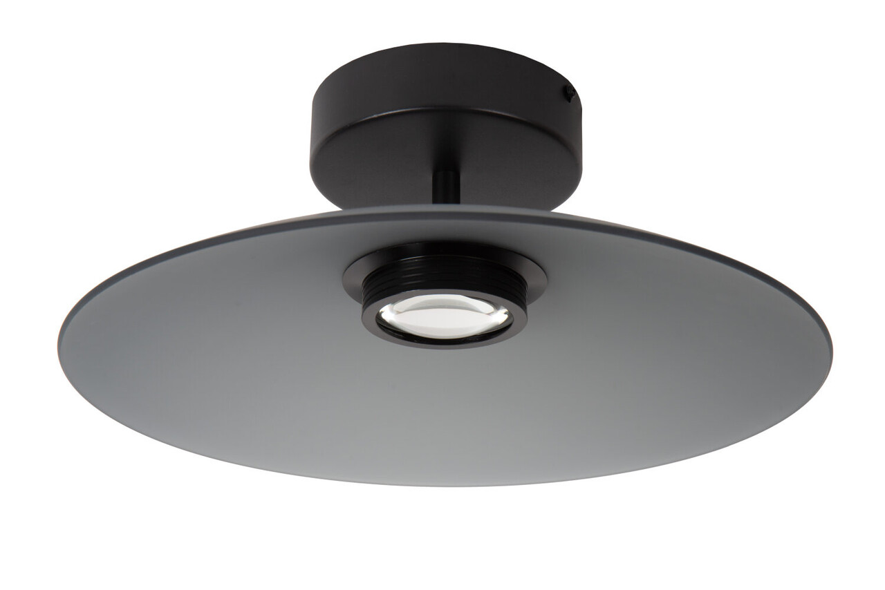 Lucide MENGA - Plafonnière - Ø 40 cm - LED Dimb. - 1x11W 2700K - Fumé - Premium Lucide MENGA - Plafonnière - Ø 40 cm - LED Dimb. - 1x11W 2700K - Fumé - Premium