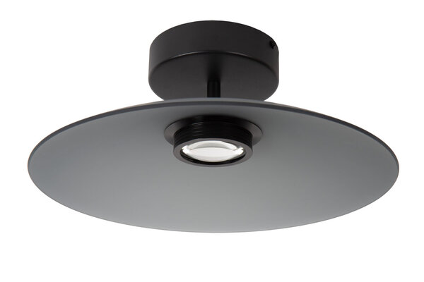 Lucide MENGA - Plafonnière - Ø 40 cm - LED Dimb. - 1x11W 2700K - Fumé - Premium Lucide MENGA - Plafonnière - Ø 40 cm - LED Dimb. - 1x11W 2700K - Fumé - Premium