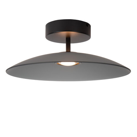 Lucide MENGA - Plafonnière - Ø 40 cm - LED Dimb. - 1x11W 2700K - Fumé - Premium Lucide MENGA - Plafonnière - Ø 40 cm - LED Dimb. - 1x11W 2700K - Fumé - Premium