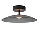 Lucide MENGA - Plafonnière - Ø 40 cm - LED Dimb. - 1x11W 2700K - Fumé - Premium Lucide MENGA - Plafonnière - Ø 40 cm - LED Dimb. - 1x11W 2700K - Fumé - Premium
