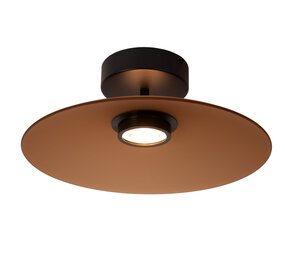 Lucide MENGA - Plafonnière - Ø 40 cm - LED Dimb. - 1x11W 2700K - Amber - Premium