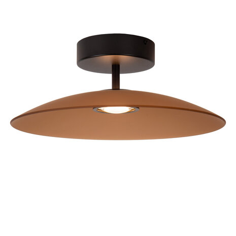 Lucide MENGA - Plafonnière - Ø 40 cm - LED Dimb. - 1x11W 2700K - Amber - Premium
