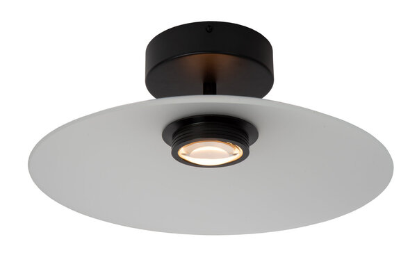 Lucide MENGA - Plafonnière - Ø 40 cm - LED Dimb. - 1x11W 2700K - Opaal - Premium Lucide MENGA - Plafonnière - Ø 40 cm - LED Dimb. - 1x11W 2700K - Opaal - Premium