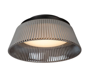 Lucide VIXI - Plafonnière - Ø 35 cm - LED Dimb. - 1x17,6W 2900K - Fumé Lucide VIXI - Plafonnière - Ø 35 cm - LED Dimb. - 1x17,6W 2900K - Fumé
