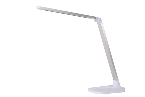 Lucide VARIO LED - Bureaulamp - LED Dimb. - CCT - 1x8W 2700K/6500K - Wit Lucide VARIO LED - Bureaulamp - LED Dimb. - CCT - 1x8W 2700K/6500K - Wit
