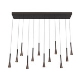 Lucide JOAKIM - Hanglamp - LED Dimb. - CCT - 12x7W 2700K/4000K - Met vervangbare LED-module - Koffie - Premium Lucide JOAKIM - Hanglamp - LED Dimb. - CCT - 12x7W 2700K/4000K - Met vervangbare LED-module - Koffie - Premium