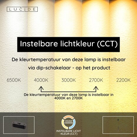 Lucide JOAKIM - Hanglamp - Ø 7,7 cm - LED Dimb. - CCT - 1x7W 2700K/4000K - Met vervangbare LED-module - Koffie - Premium