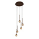 Lucide CALINA - Hanglamp - Ø 41,9 cm - LED Dimb. - CCT - 5x8,4W 2200K/3300K - Met vervangbare LED-module - Amber - Premium Lucide CALINA - Hanglamp - Ø 41,9 cm - LED Dimb. - CCT - 5x8,4W 2200K/3300K - Met vervangbare LED-module - Amber - Premium