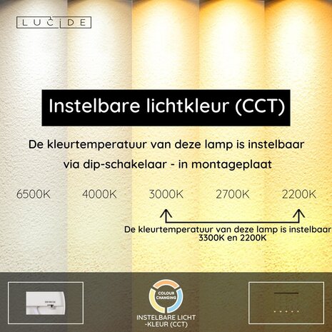 Lucide CALINA - Hanglamp - LED Dimb. - CCT - 5x8,2W 2200K/3300K - Met vervangbare LED-module - Koffie - Premium