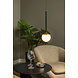 Lucide CALINA - Hanglamp - Ø 9,9 cm - LED Dimb. - CCT - 1x7W 2200K/3300K - Met vervangbare LED-module - Zwart - Premium
