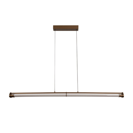 Lucide JANDERIN - Hanglamp - LED Dimb. - CCT - 2x16,5W 2700K/4000K - Handbewegingssensor - Champagne kleur - Vibes Lucide JANDERIN - Hanglamp - LED Dimb. - CCT - 2x16,5W 2700K/4000K - Handbewegingssensor - Champagne kleur - Vibes