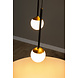Lucide CALINA - Hanglamp - Ø 42 cm - LED Dimb. - 5x8,2W 2700K - Zwart - Premium