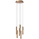 Lucide GRIFFITH - Hanglamp - Ø 38 cm - LED Dimb. - CCT - 6x6W 2700K/4000K - Geschikt voor vide en hoge plafonds - Brons - Premium Lucide GRIFFITH - Hanglamp - Ø 38 cm - LED Dimb. - CCT - 6x6W 2700K/4000K - Geschikt voor vide en hoge plafonds - Brons - Premium
