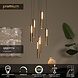 Lucide GRIFFITH - Hanglamp - Ø 38 cm - LED Dimb. - CCT - 6x6W 2700K/4000K - Geschikt voor vide en hoge plafonds - Brons - Premium Lucide GRIFFITH - Hanglamp - Ø 38 cm - LED Dimb. - CCT - 6x6W 2700K/4000K - Geschikt voor vide en hoge plafonds - Brons - Premium