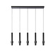 Lucide MARGARY - Hanglamp - LED Dimb. - 5x4,2W 2700K - Zwart Lucide MARGARY - Hanglamp - LED Dimb. - 5x4,2W 2700K - Zwart