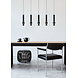 Lucide MARGARY - Hanglamp - LED Dimb. - 5x4,2W 2700K - Zwart Lucide MARGARY - Hanglamp - LED Dimb. - 5x4,2W 2700K - Zwart