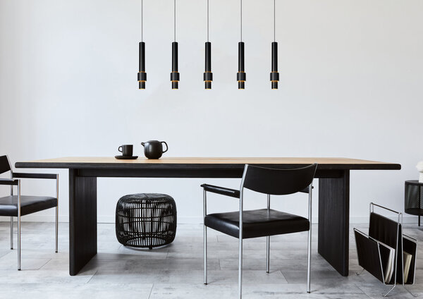 Lucide MARGARY - Hanglamp - LED Dimb. - 5x4,2W 2700K - Zwart Lucide MARGARY - Hanglamp - LED Dimb. - 5x4,2W 2700K - Zwart