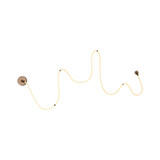 Lucide JANDERIN - Wandlamp - LED Dimb. - CCT - 1x48W 2200K/3300K - Handbewegingssensor - Champagne kleur - Vibes