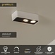 Lucide ANGULAR - Plafondspot - LED Dimb. - 2x5W 2700K - Wit - Premium Lucide ANGULAR - Plafondspot - LED Dimb. - 2x5W 2700K - Wit - Premium