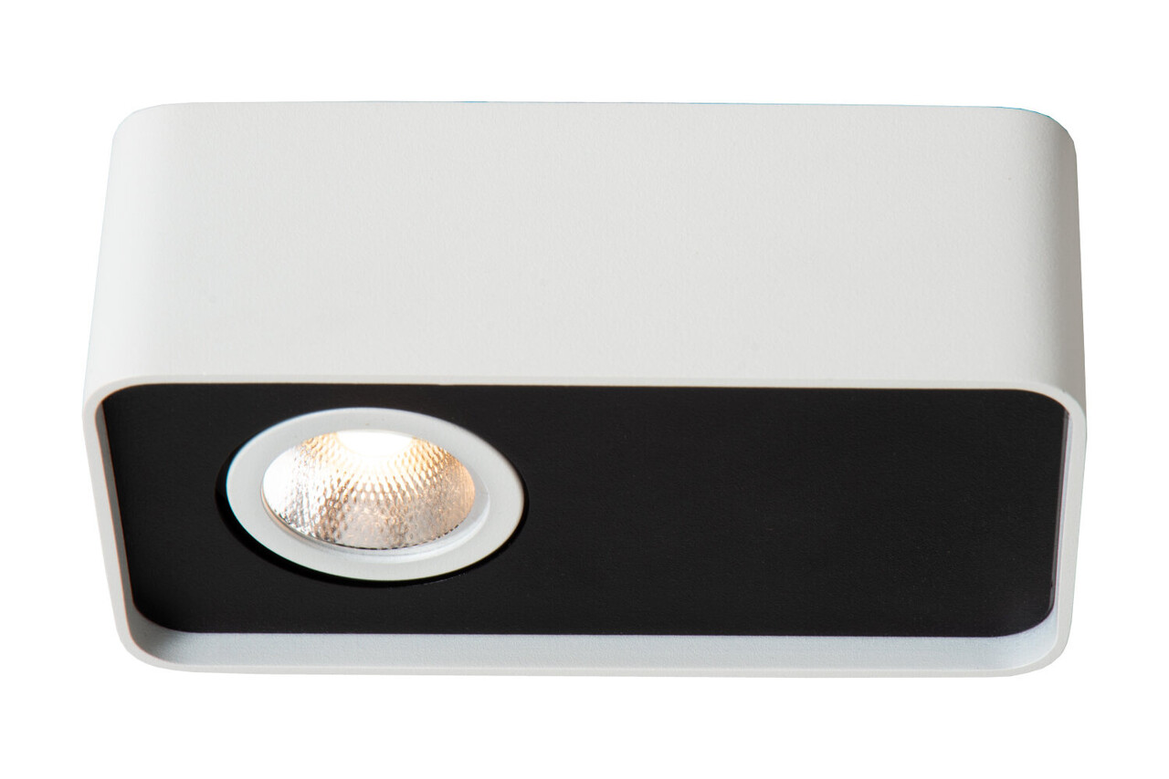 Lucide ANGULAR - Plafondspot - LED Dimb. - 1x6W 2700K - Wit - Premium Lucide ANGULAR - Plafondspot - LED Dimb. - 1x6W 2700K - Wit - Premium