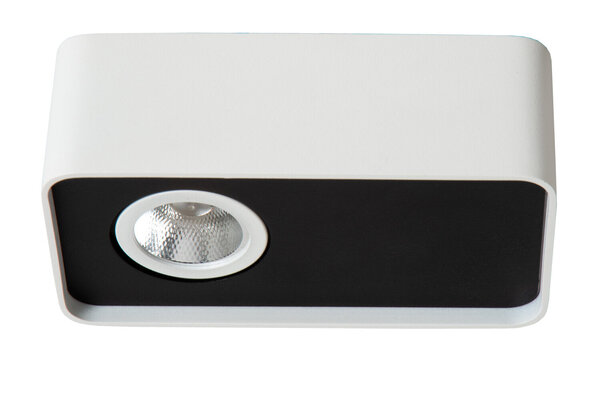 Lucide ANGULAR - Plafondspot - LED Dimb. - 1x6W 2700K - Wit - Premium Lucide ANGULAR - Plafondspot - LED Dimb. - 1x6W 2700K - Wit - Premium