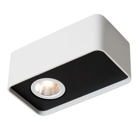 Lucide ANGULAR - Plafondspot - LED Dimb. - 1x6W 2700K - Wit - Premium Lucide ANGULAR - Plafondspot - LED Dimb. - 1x6W 2700K - Wit - Premium
