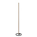 Lucide BRAGA - Vloerlamp - Ø 30 cm - LED Dimb. - CCT - 1x22W 2700K/4000K - Koffie - Premium