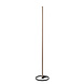 Lucide BRAGA - Vloerlamp - Ø 30 cm - LED Dimb. - CCT - 1x22W 2700K/4000K - Koffie - Premium