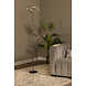 Lucide APPLAUSE - Vloerlamp - Ø 33 cm - LED Dimb. - CCT - 2700K/4000K - Grijs ijzer - Premium Lucide APPLAUSE - Vloerlamp - Ø 33 cm - LED Dimb. - CCT - 2700K/4000K - Grijs ijzer - Premium