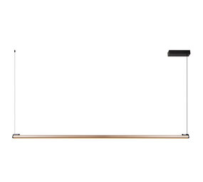Lucide BRAGA - Hanglamp - LED Dimb. - CCT - 1x36W 2700K/4000K - Handbewegingssensor - Koffie - Premium