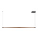 Lucide BRAGA - Hanglamp - LED Dimb. - CCT - 1x36W 2700K/4000K - Handbewegingssensor - Koffie - Premium