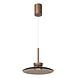 Lucide SANTIAGO - Hanglamp - Ø 32 cm - LED Dimb. - CCT - 1x16W 2700K/4000K - Amber - Premium Lucide SANTIAGO - Hanglamp - Ø 32 cm - LED Dimb. - CCT - 1x16W 2700K/4000K - Amber - Premium