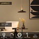 Lucide SANTIAGO - Hanglamp - Ø 32 cm - LED Dimb. - CCT - 1x16W 2700K/4000K - Amber - Premium Lucide SANTIAGO - Hanglamp - Ø 32 cm - LED Dimb. - CCT - 1x16W 2700K/4000K - Amber - Premium
