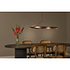 Lucide APPLAUSE - Hanglamp - Ø 80 cm - LED Dimb. - CCT - 1x50W 2700K/4000K - Handbewegingssensor - Koffie - Premium