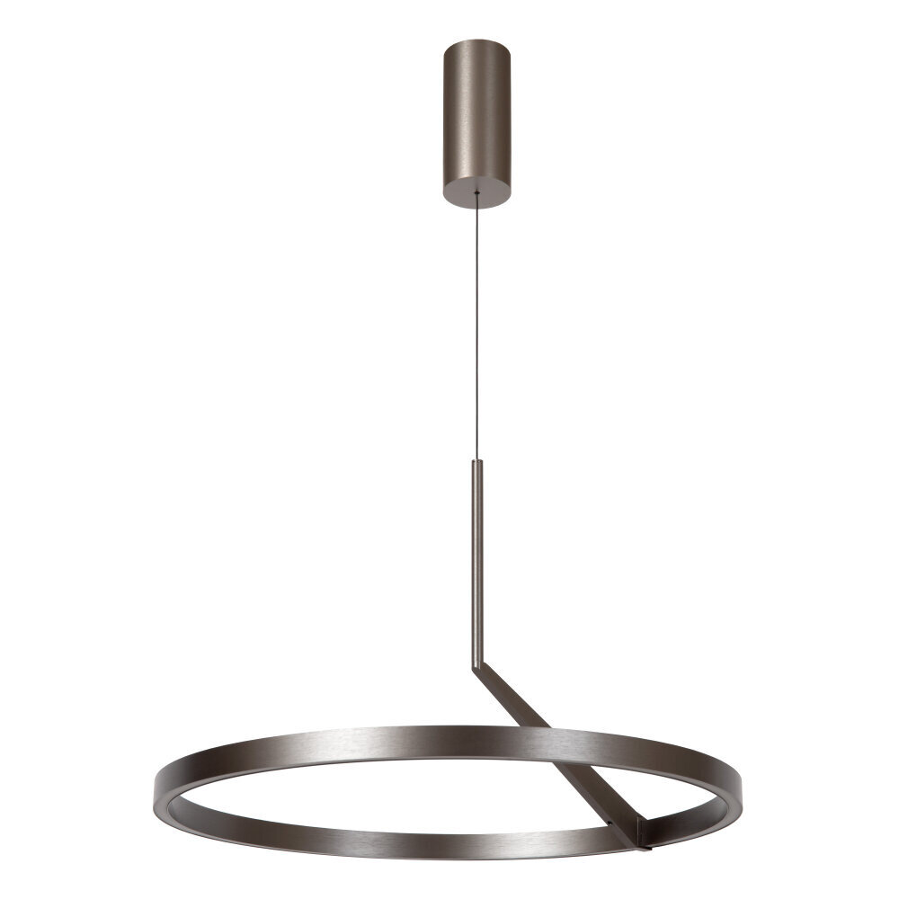 Lucide APPLAUSE - Hanglamp - Ø 60 cm - LED Dimb. - CCT - 1x32W 2700K/4000K - Handbewegingssensor - Grijs ijzer - Premium