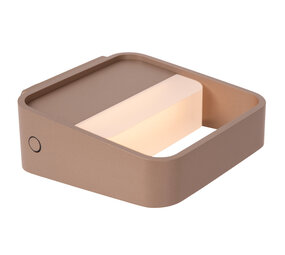 Lucide SILVI - Oplaadbare Wandlamp - Accu/Batterij - LED Dimb. - 1x3,7W 2700K - Koffie - Premium Lucide SILVI - Oplaadbare Wandlamp - Accu/Batterij - LED Dimb. - 1x3,7W 2700K - Koffie - Premium
