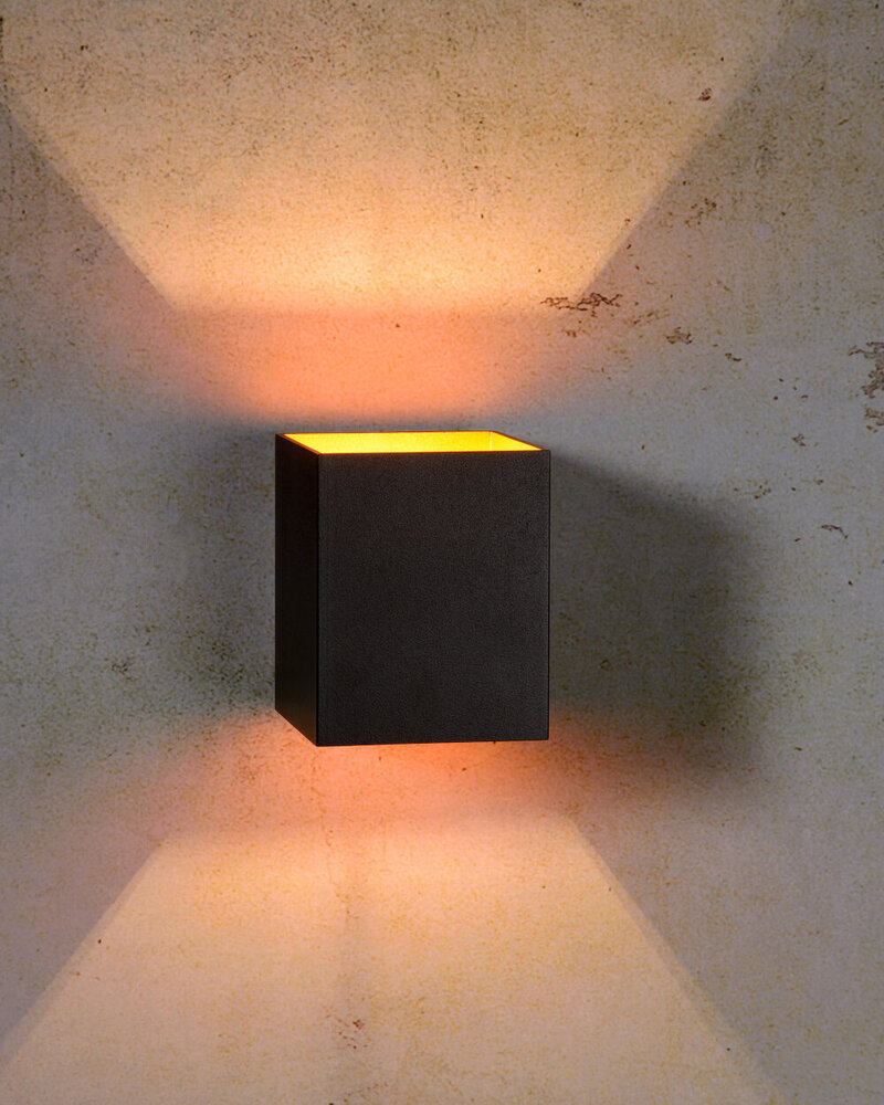 Lucide XERA - Wandlamp - 1xG9 - Zwart Lucide XERA - Wandlamp - 1xG9 - Zwart