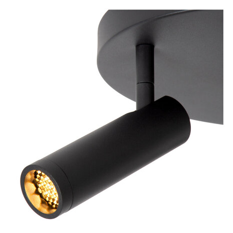 Lucide GRADO - Plafondspot - Ø 25 cm - 3xGU10 (MR11) - Zwart Lucide GRADO - Plafondspot - Ø 25 cm - 3xGU10 (MR11) - Zwart