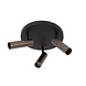Lucide GRADO - Plafondspot - Ø 25 cm - 3xGU10 (MR11) - Grijs ijzer Lucide GRADO - Plafondspot - Ø 25 cm - 3xGU10 (MR11) - Grijs ijzer
