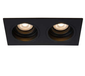 Lucide EMBED - Inbouwspot - 2xGU10 (MR16) - Zwart Lucide EMBED - Inbouwspot - 2xGU10 (MR16) - Zwart