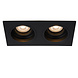 Lucide EMBED - Inbouwspot - 2xGU10 (MR16) - Zwart