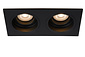 EMBED - Inbouwspot - 2xGU10 (MR16) - Zwart EMBED - Inbouwspot - 2xGU10 (MR16) - Zwart