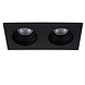 Lucide EMBED - Inbouwspot - 2xGU10 (MR16) - Zwart