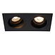 Lucide EMBED - Inbouwspot - 2xGU10 (MR16) - Zwart