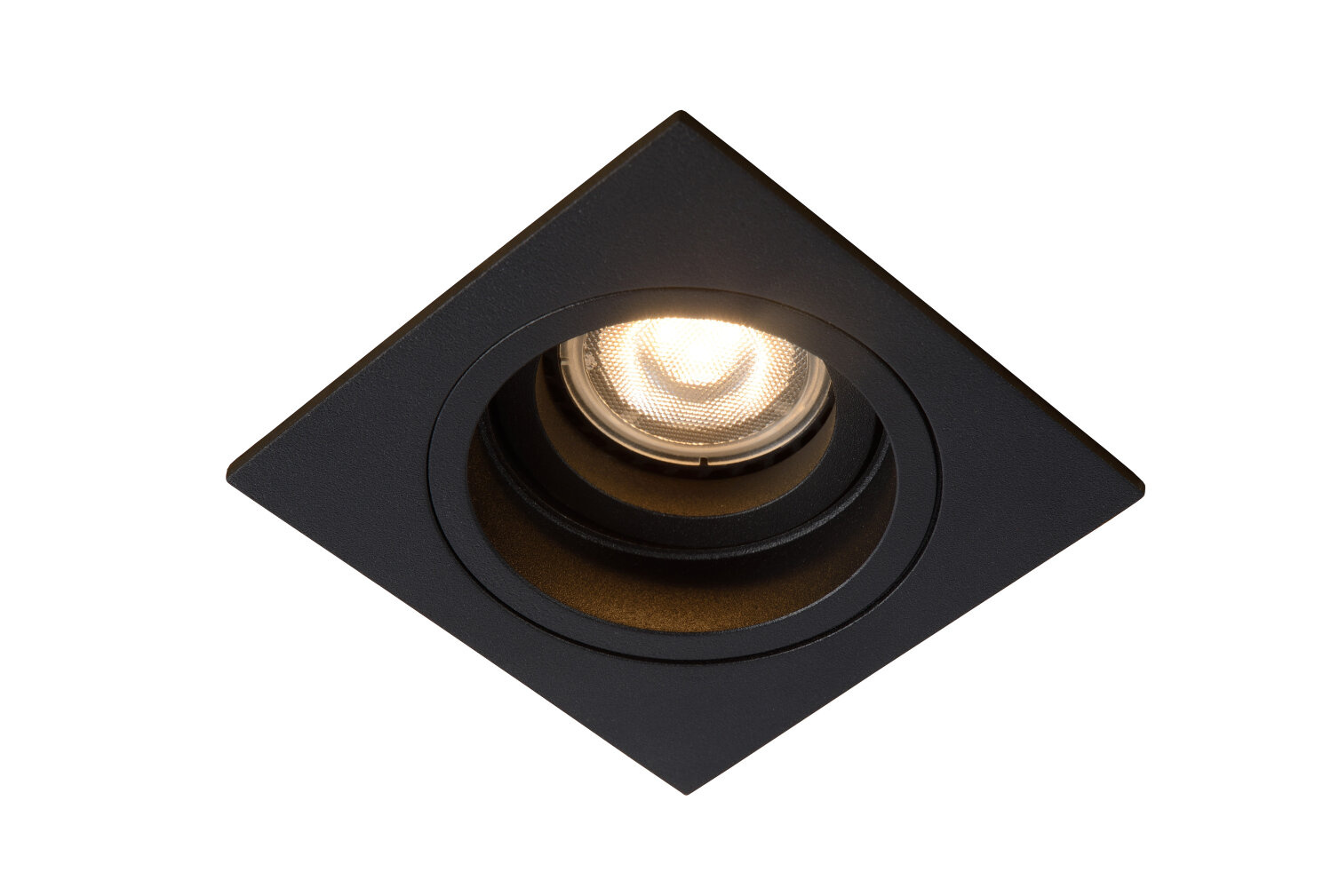 Lucide EMBED - Inbouwspot - 1xGU10 (MR16) - Zwart