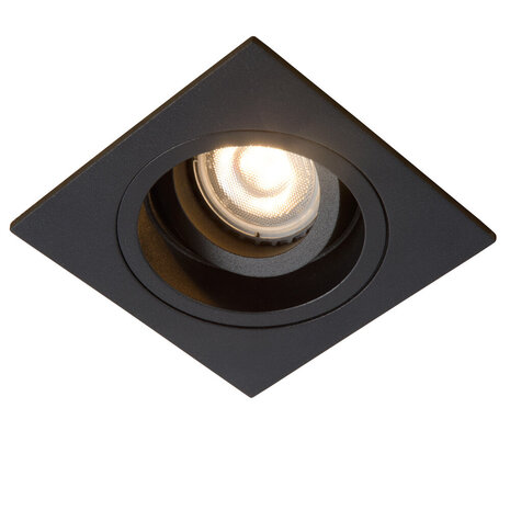 Lucide EMBED - Inbouwspot - 1xGU10 (MR16) - Zwart
